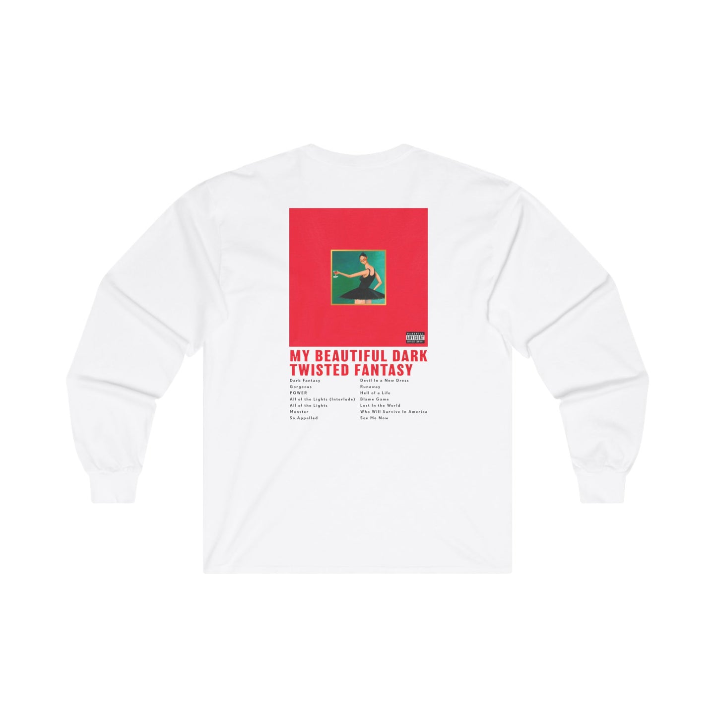 Double Sided MBDTF Long Sleeve (Extra 6$ for double sided print)