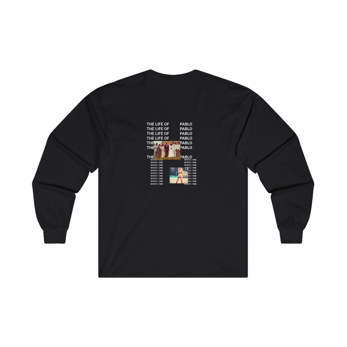 Back Design The Life of Pablo Long Sleeve