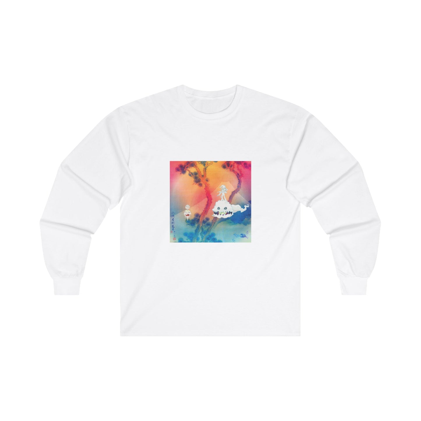 Kids See Ghosts Album Cover Long Sleeve