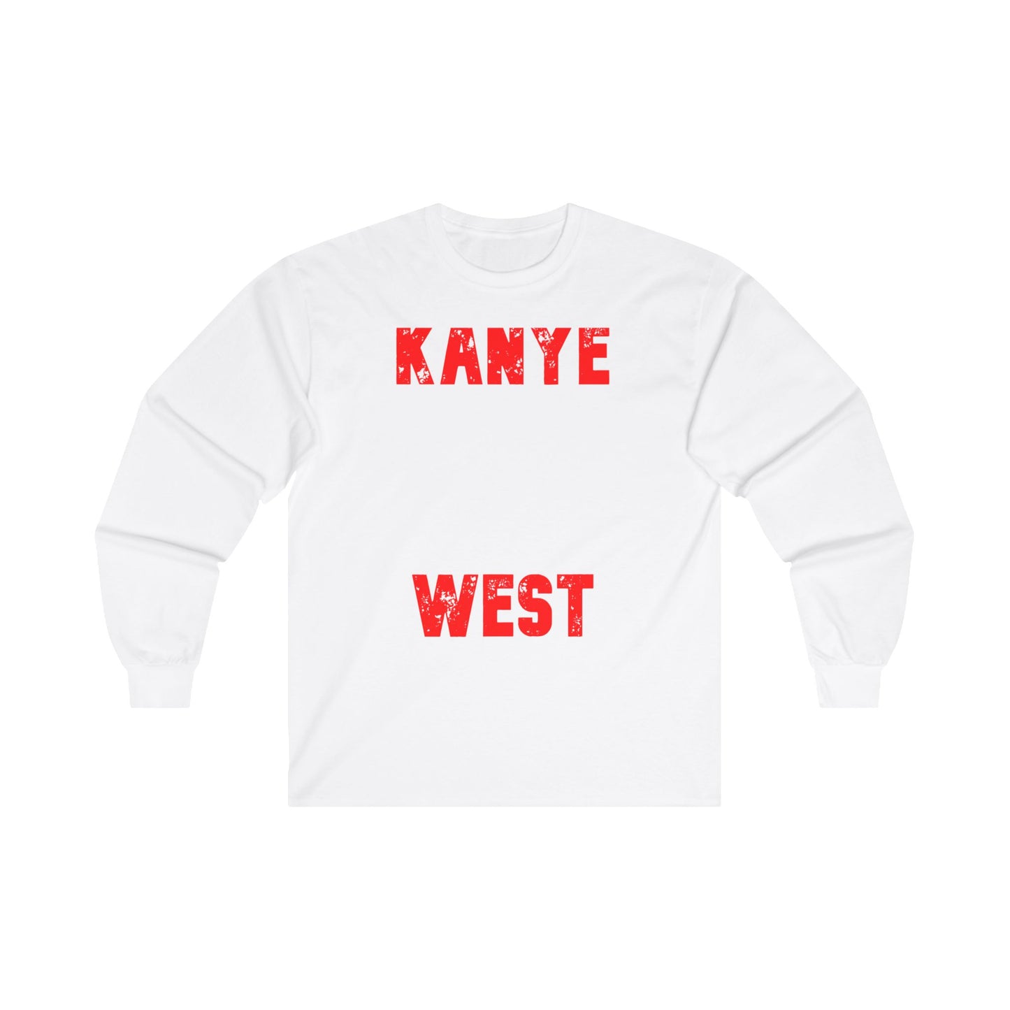 Red Text Long Sleeve