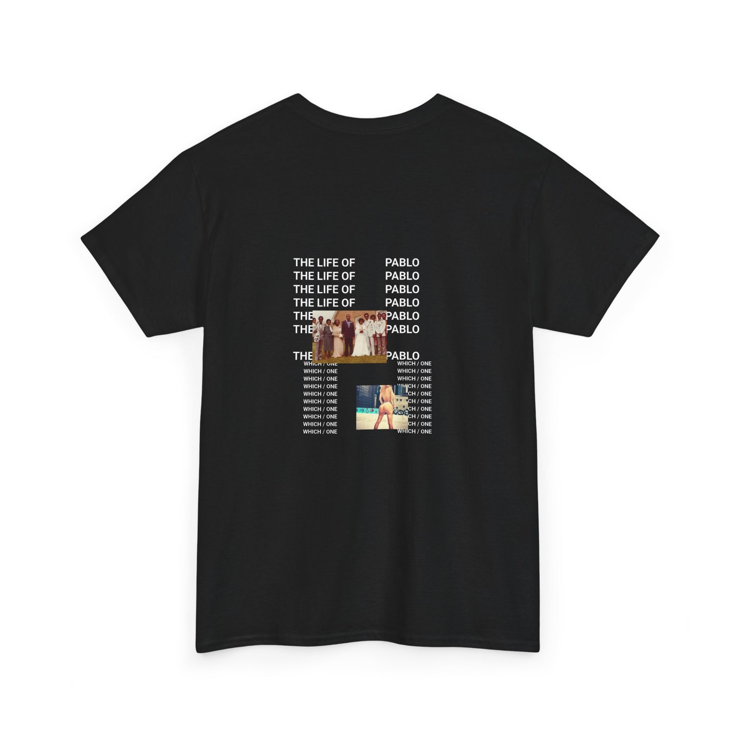 Back Design The Life Of Pablo Tee