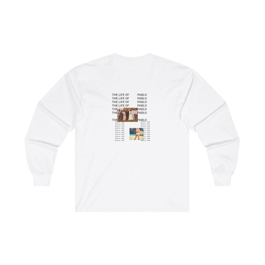 Back Design The Life of Pablo Long Sleeve