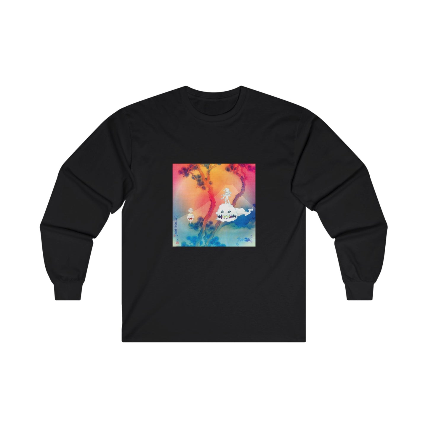 Kids See Ghosts Album Cover Long Sleeve