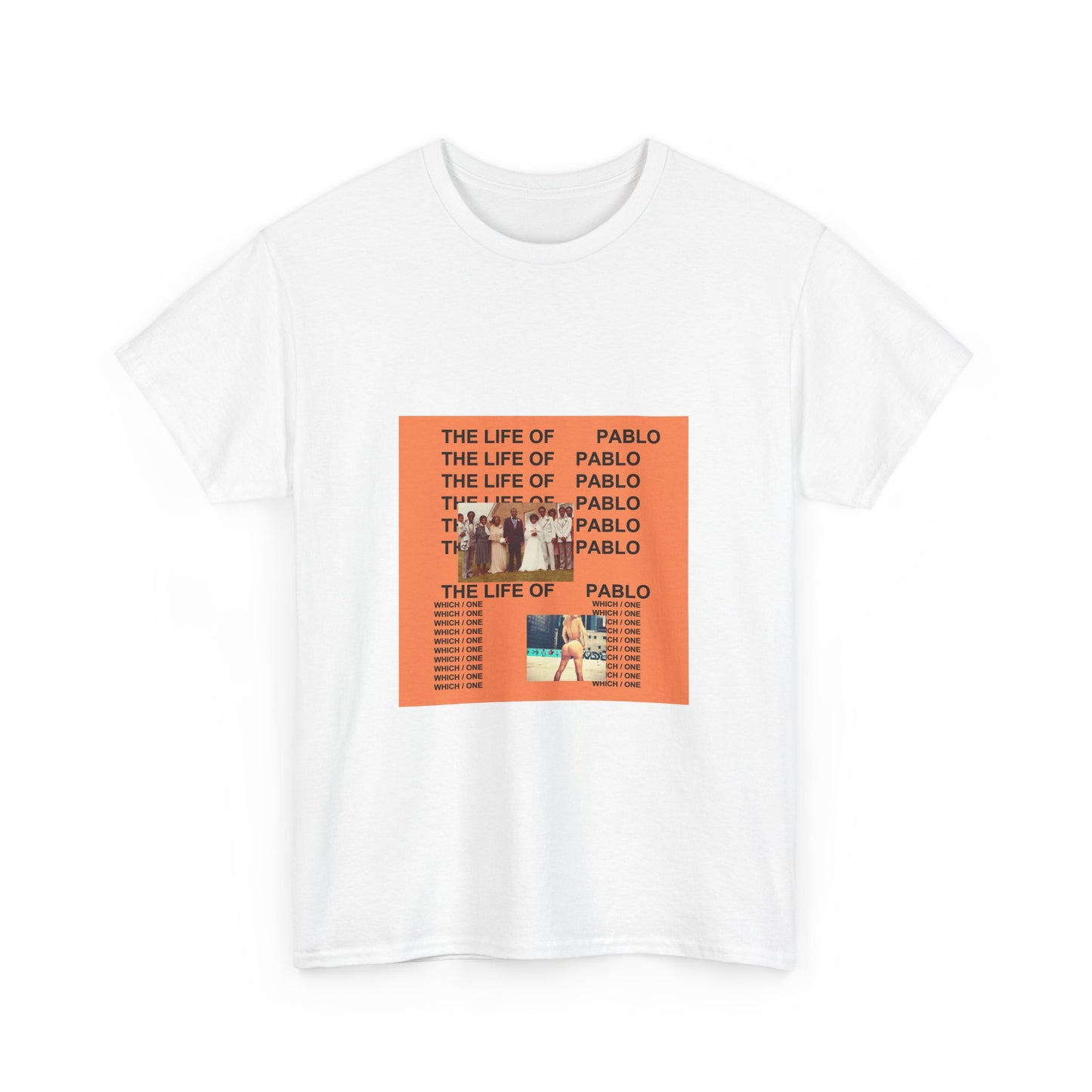 The Life Of Pablo Album Cover Tee