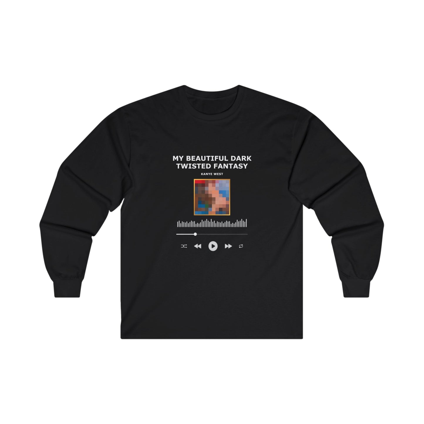 Double Sided MBDTF Long Sleeve (Extra 6$ for double sided print)