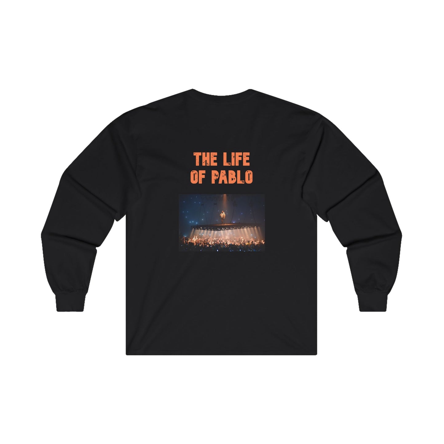 Back Design The Life of Pablo Floating Stage Long Sleeve