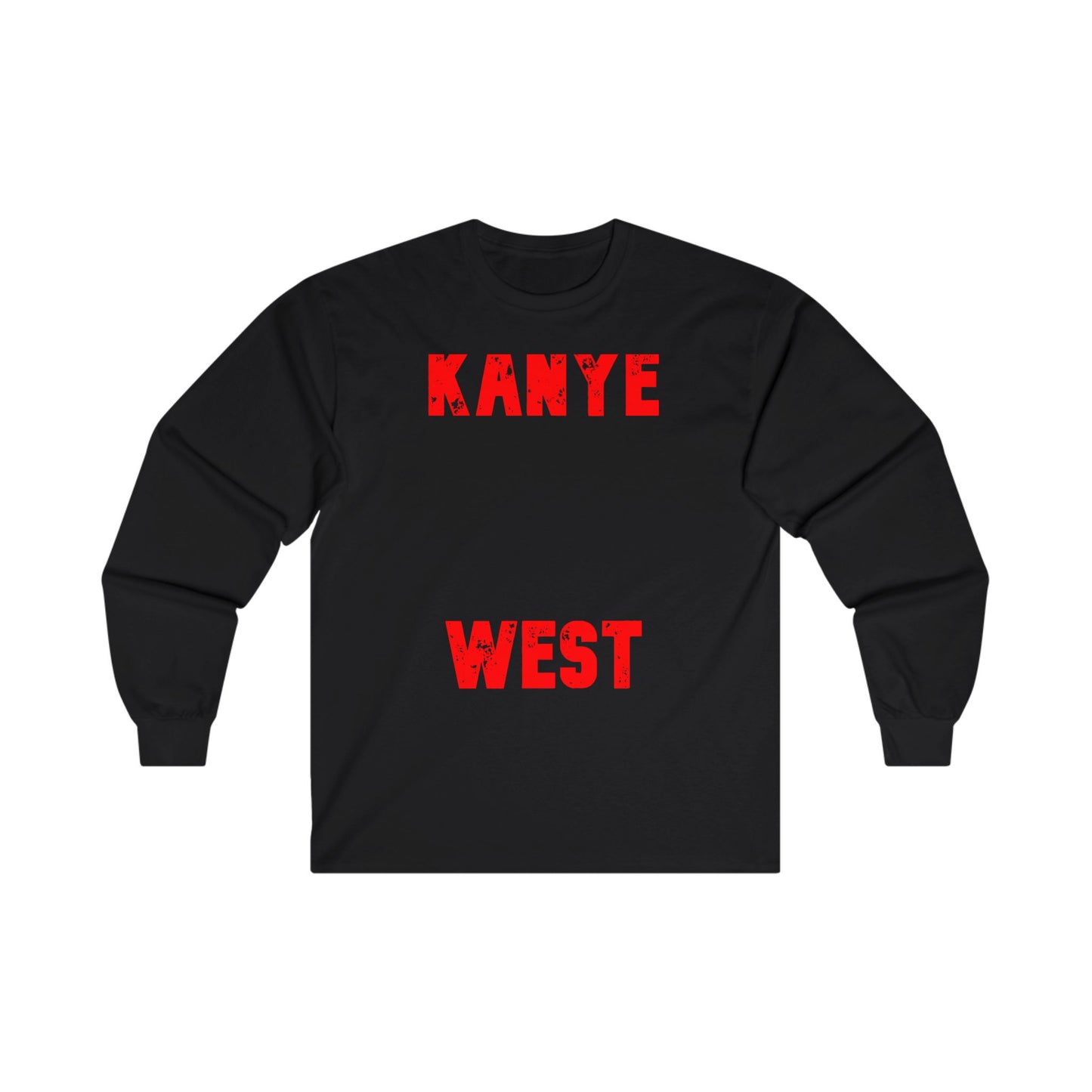 Red Text Long Sleeve